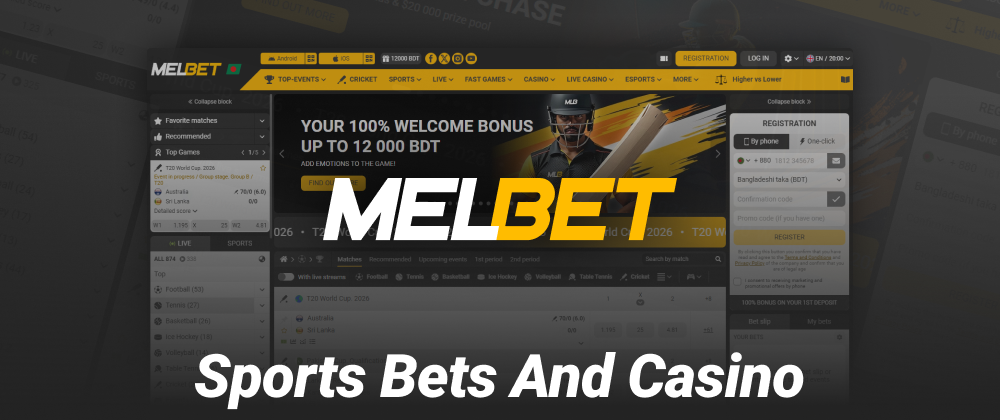 MelBet Sports Bets and Casino Games